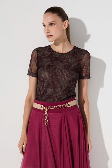 Blusa Tamires Floral Venus Lafort